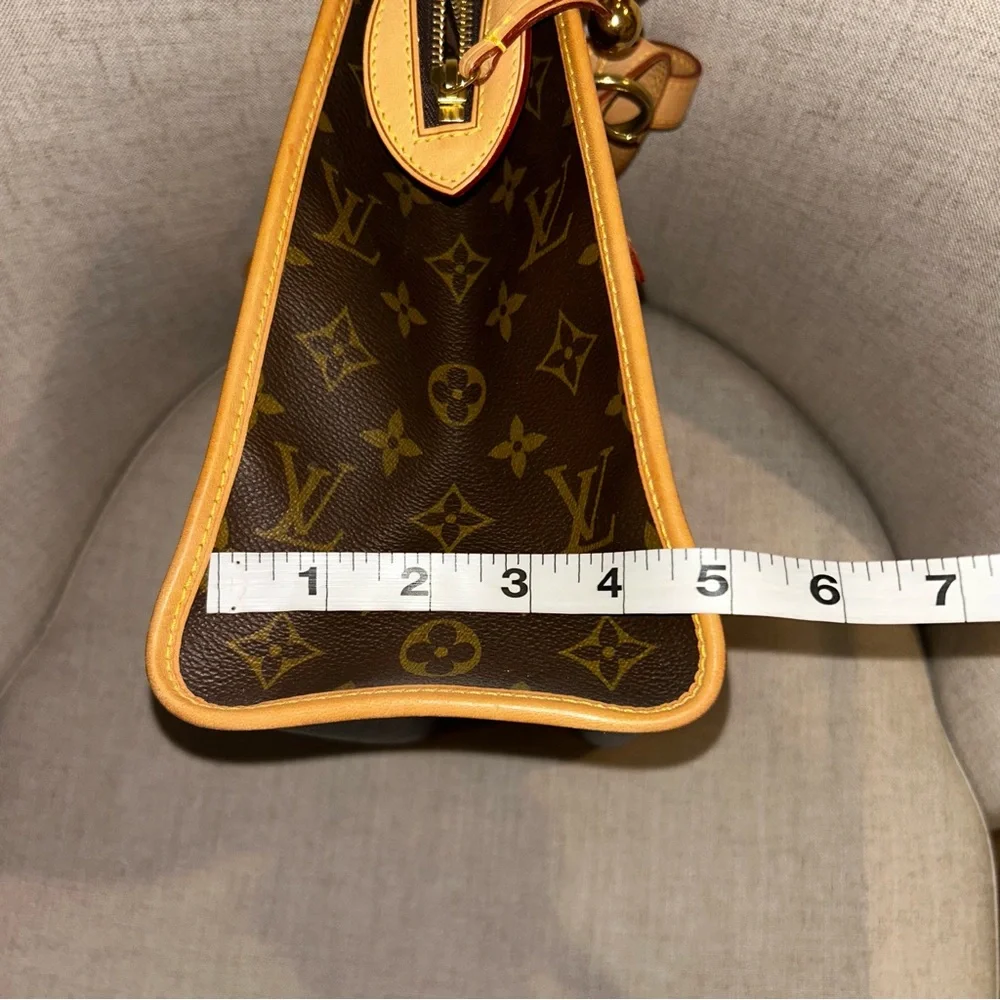 Louis Vuitton Monogram Popincourt Shoulder Bag - Brown and Tan - Picture 12 of 12